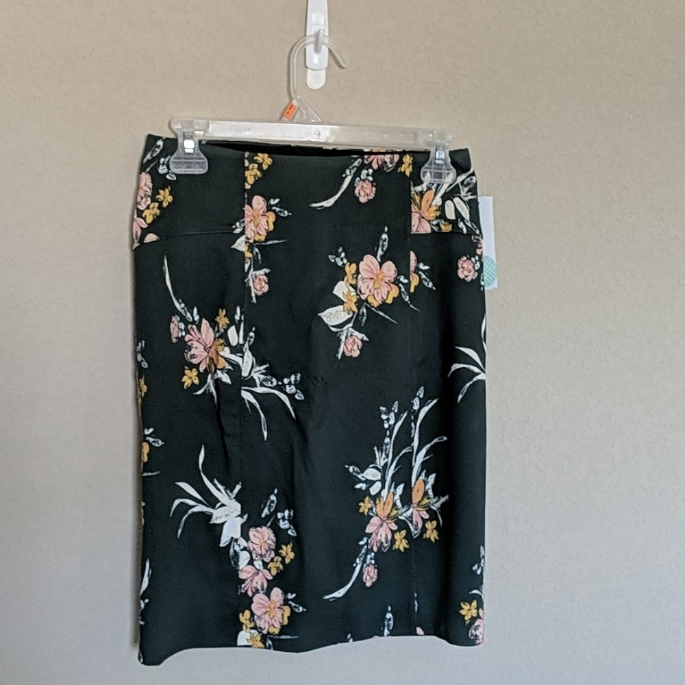 Floral Pencil Skirt